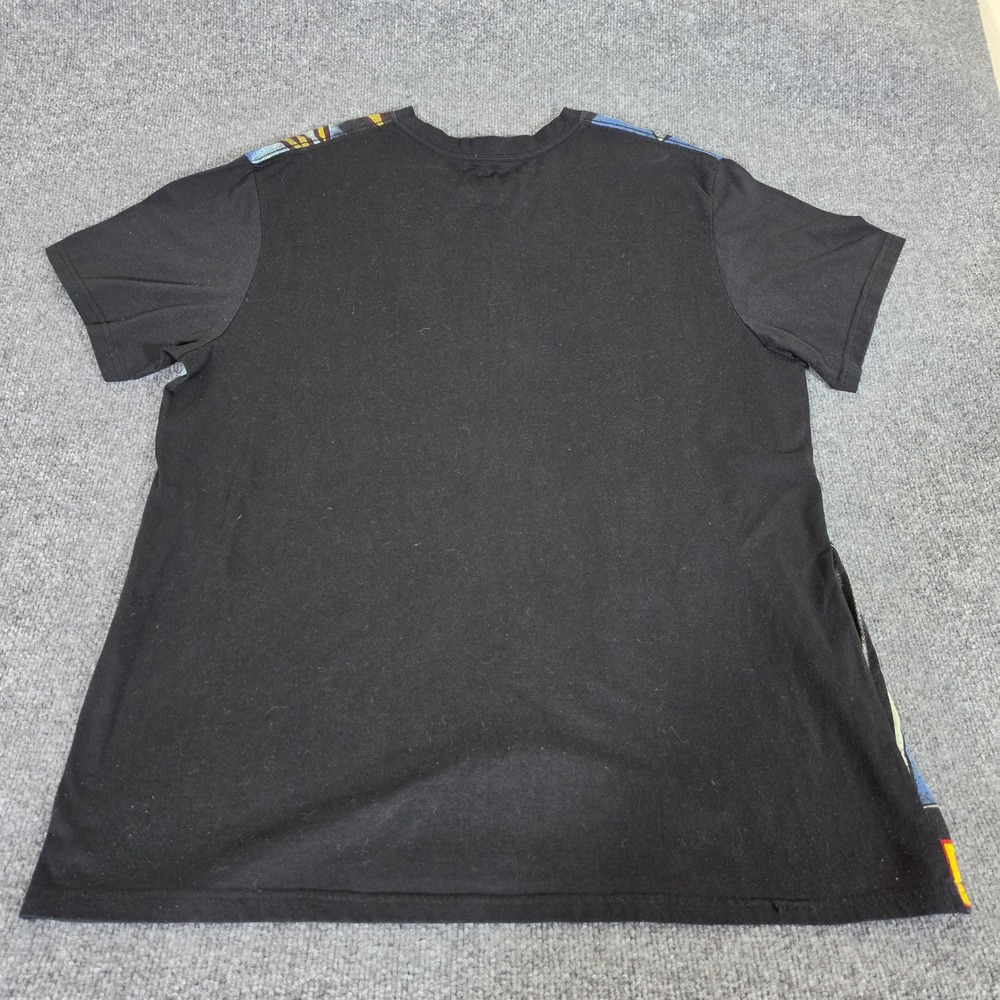 Def Leppard Mens 2XL Black Graphic T-Shirt Adrenalize Hysteria Band Tee 2019 - Picture 2 of 6